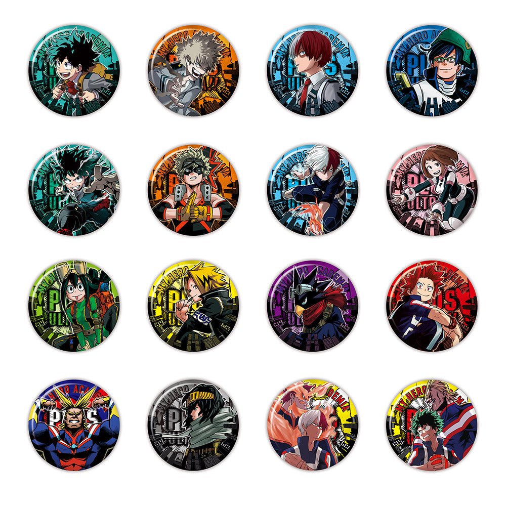 僕のヒーローアカデミア』コレクション缶バッジ第1弾（全16種） – JUMP