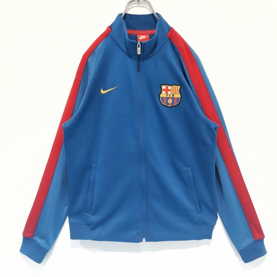NIKE ナイキ バルセロナ トラックジャケット サッカー M 青 12671 | fuufu