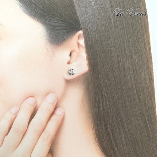 ✴︎つけっぱなしOK✴︎ 奇跡の宝石 モアサナイト スタッドピアス 大粒