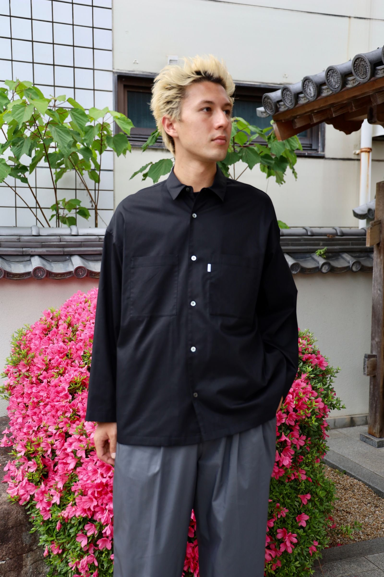 Graphpaper - グラフペーパーシャツ 25SS Solotex Twill L/S Oversized