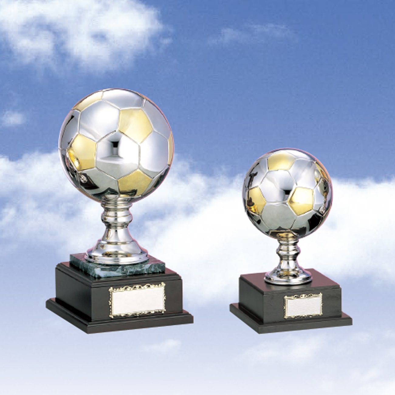 アートトロフィー 金属製 サッカー BT-2327 Bサイズ