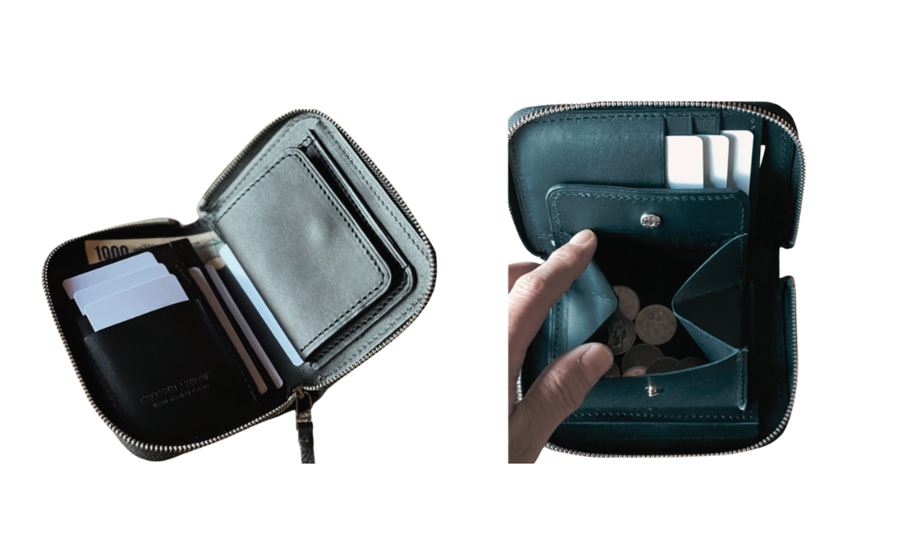 大人が選ぶべき財布】藍染レザーとスタッズの組み合わせが秀逸な「TMT