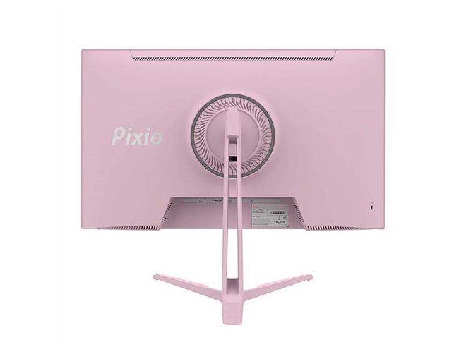 Pixio、23.8型ゲーミングモニターにパステルブルーとパステルピンクを