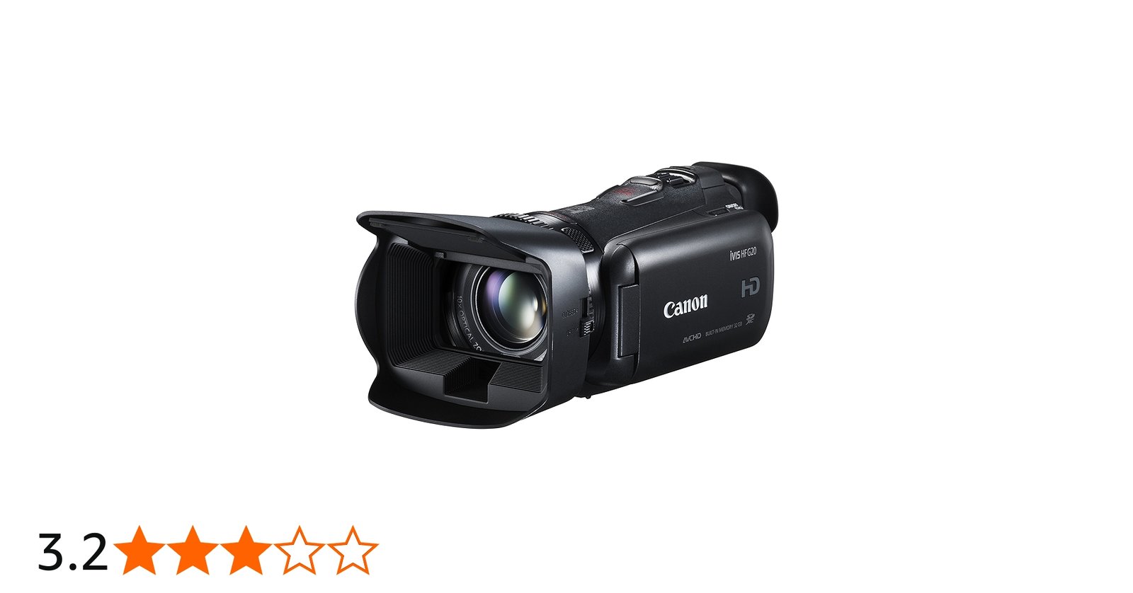 Amazon | Canon デジタルビデオカメラ iVIS HF G20 光学10倍ズーム