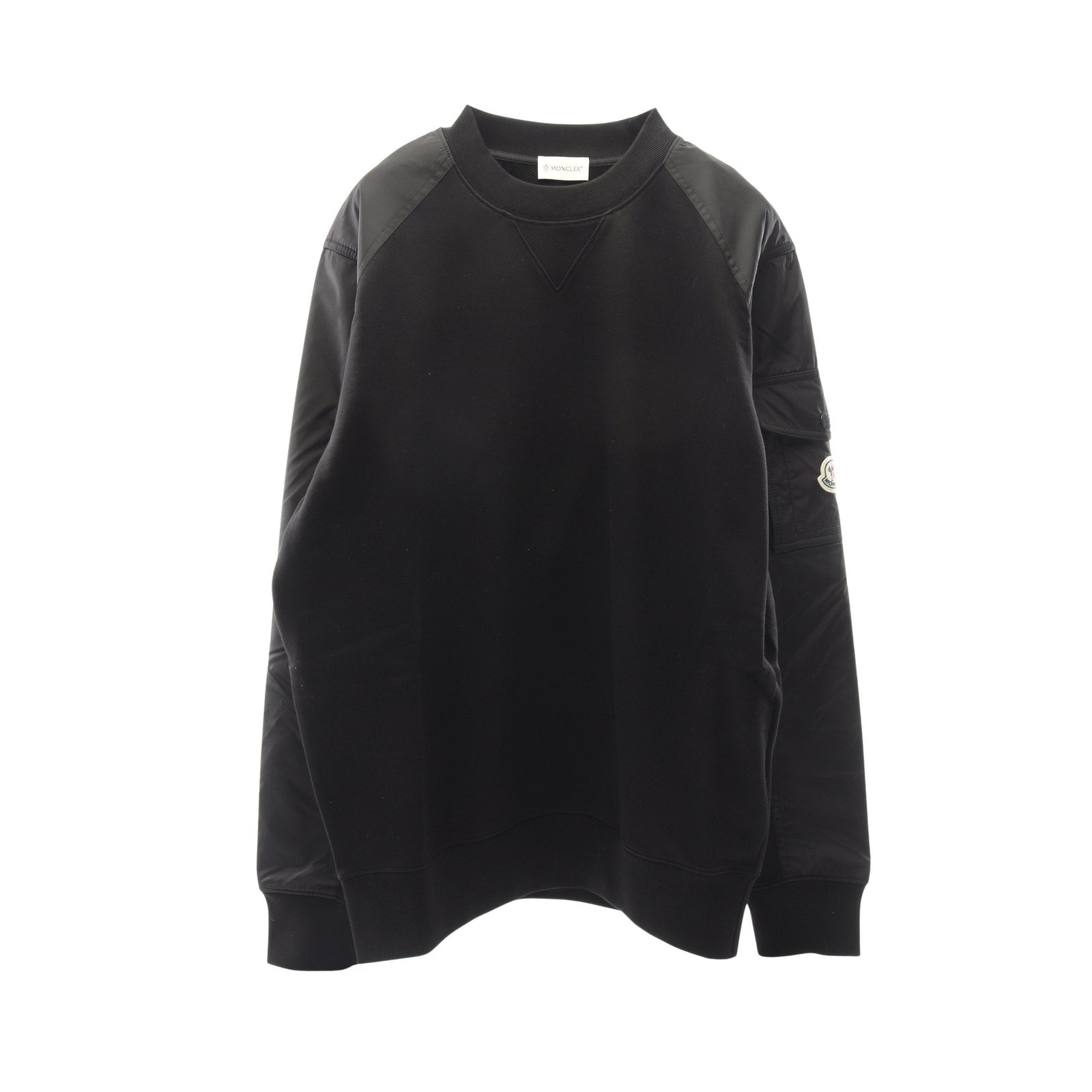 FELPA スウェットシャツ クルーネック コットン ナイロン ブラック