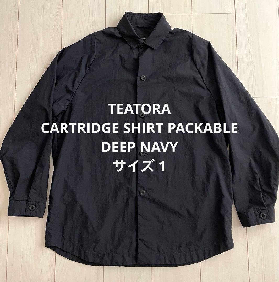 TEATORA CARTRIDGE SHIRT PACKABLE サイズ 1 - トップス最 安値 価格