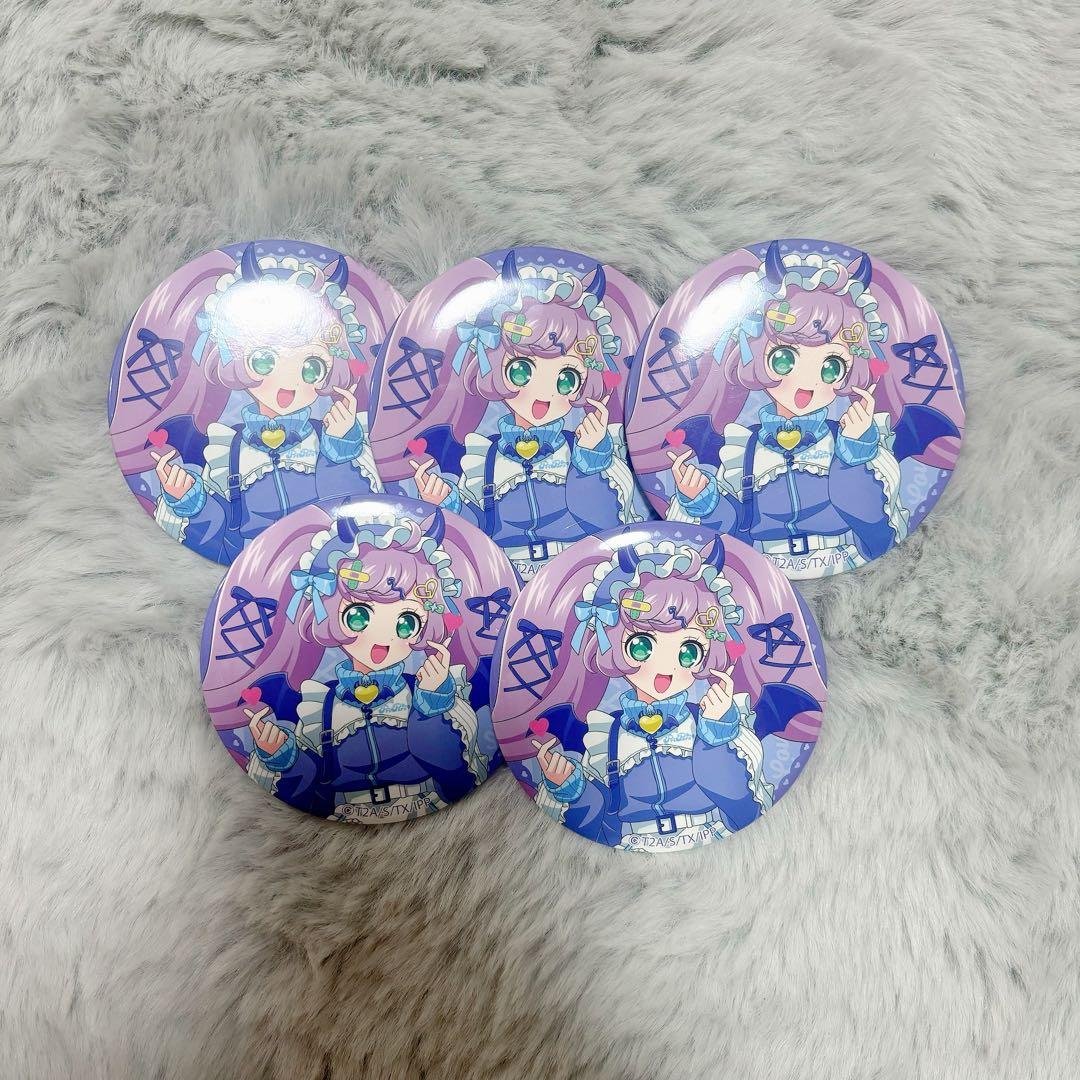 プリパラ ハートデビデビパーティー らぁら 缶バッジ 真中らぁら プリパラ ハートデビデビパーティー らぁら 缶バッジ 真中らぁら
