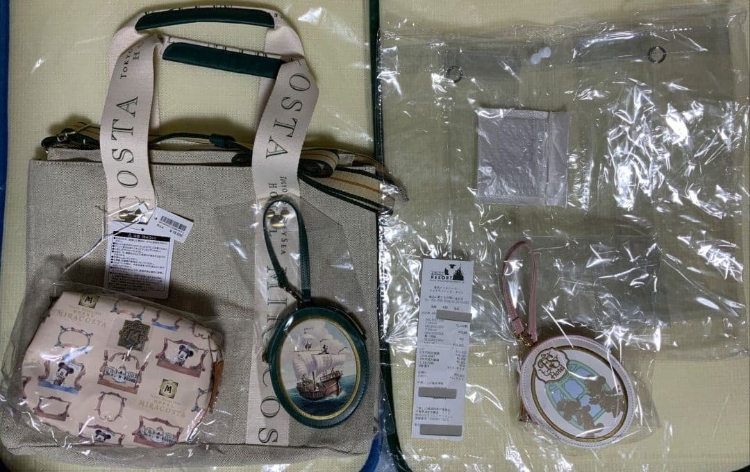 m*読様 東京ディズニーホテル　ミラコスタ　ファンスプ　トートバッグ　痛バケース m*読様 東京ディズニーホテル ミラコスタ ファンスプ トートバッグ 痛