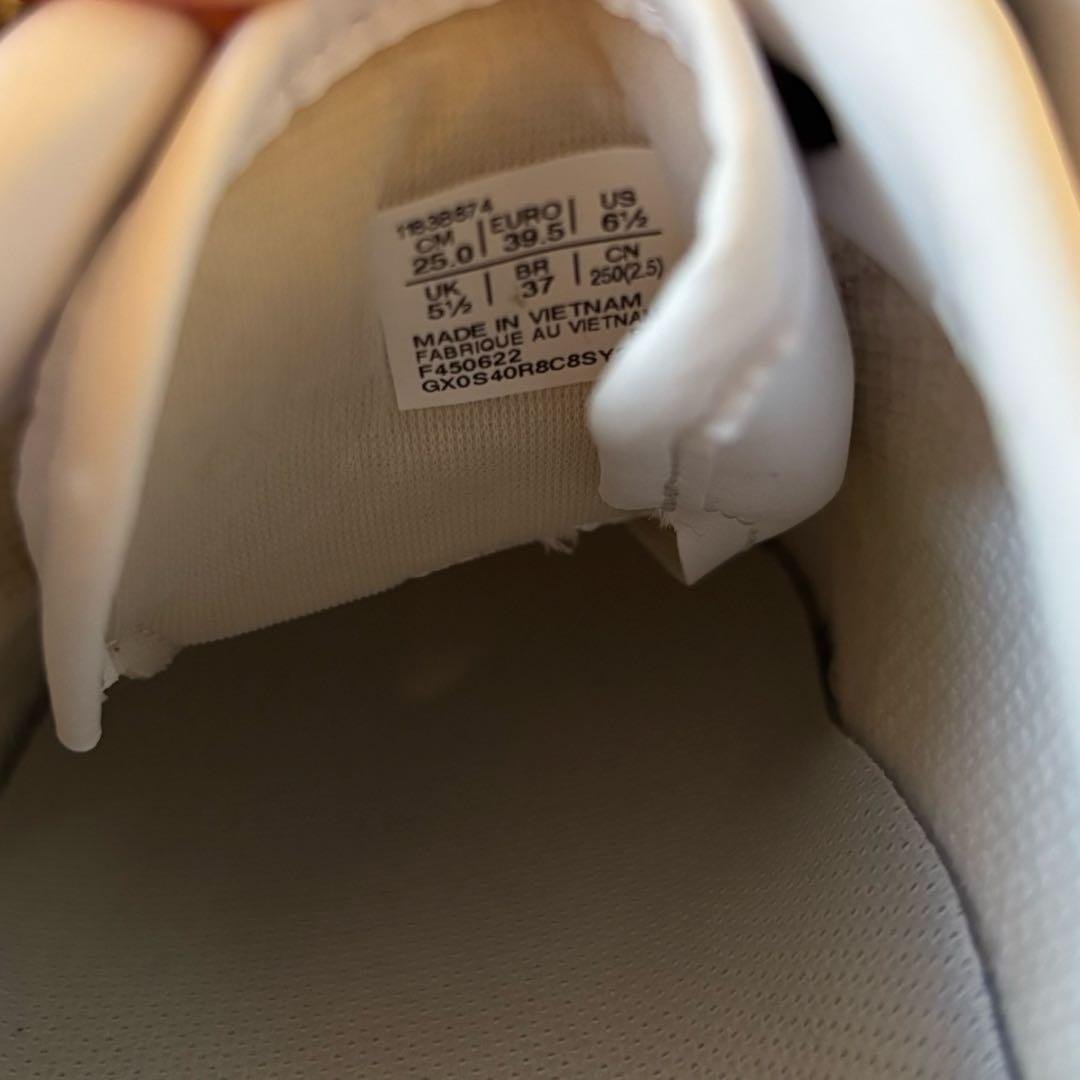 オニツカタイガー　デレシティ　25.0cm オレンジ