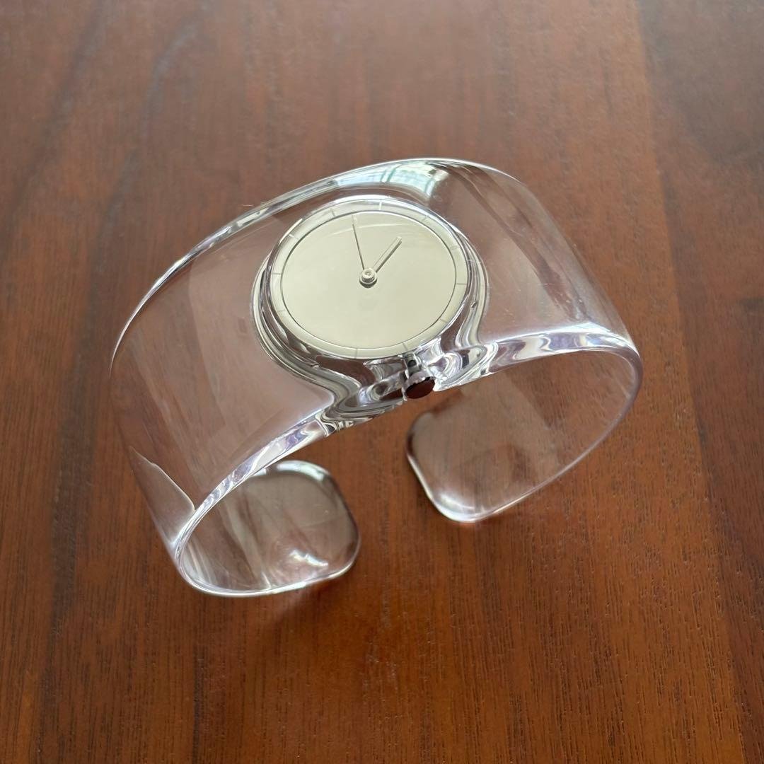 ISSEY MIYAKE 腕時計 クリア - メルカリ