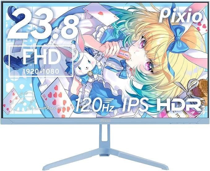 Pixio PX246 Wave ゲーミングモニター 23.8インチ 水色 Amazon.co.jp: Pixio PX246 Wave Pastel Blue ゲーミングモニター 23.8