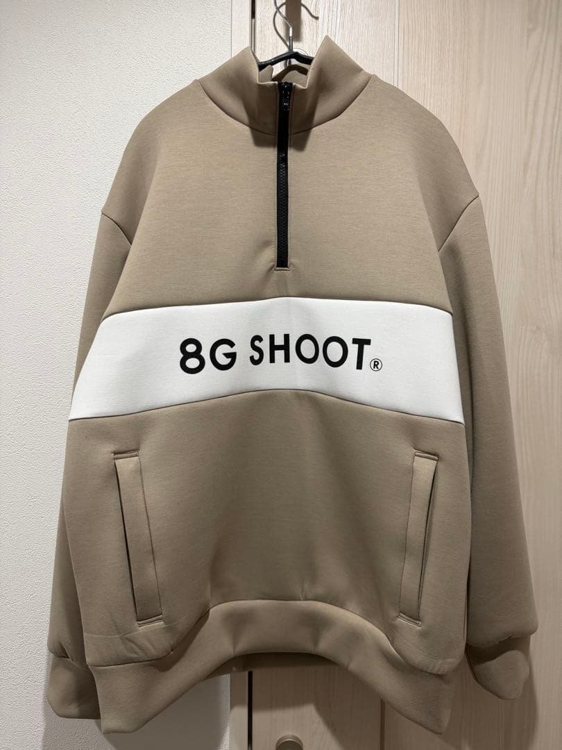 8G SHOOT ベージュ ハーフジップ トレーナー　窪塚洋介　値下げ不可　特価 2026年最新】窪塚洋介 ゴルフの人気アイテム - メルカリ