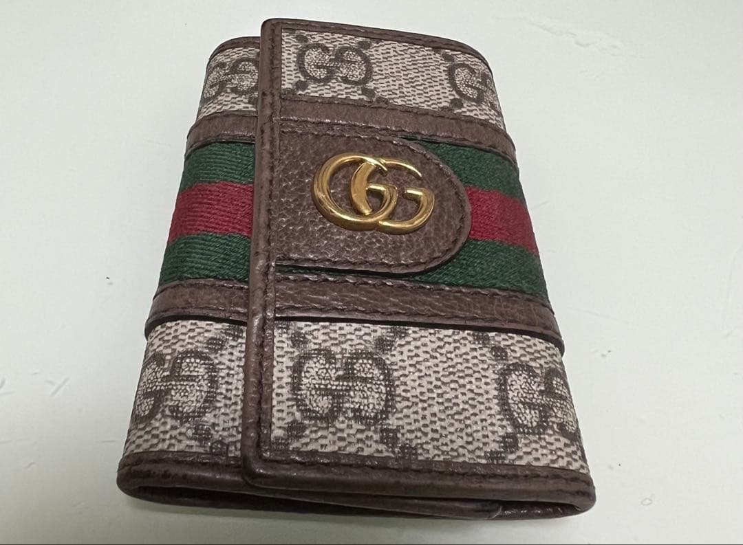Gucci GGモノグラム キーケース グッチ GUCCI キーケース 237509 AA61R 1000 モノグラム GCプレート 6