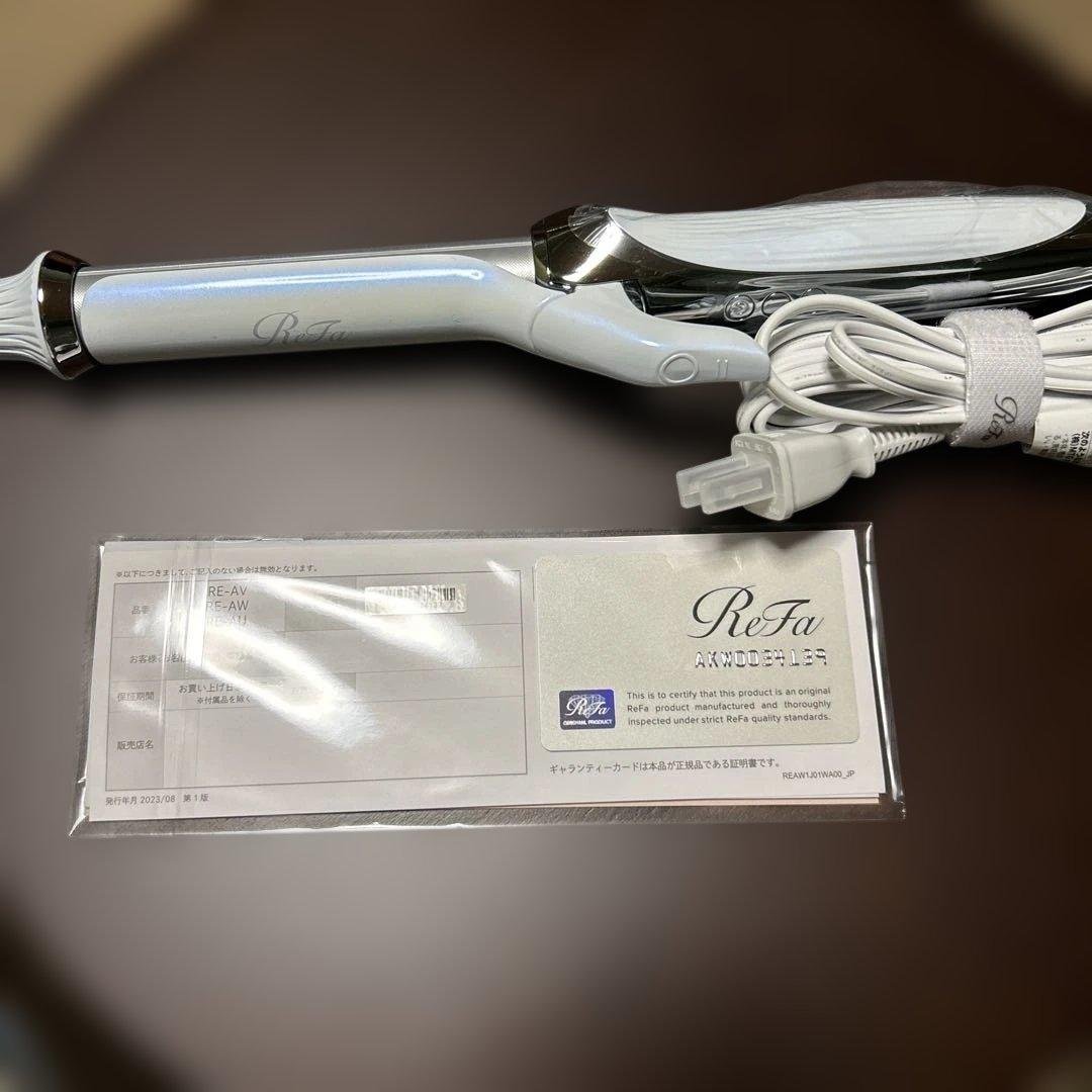 【新品未使用】リファ カールアイロン プロ ホワイト 26mm ReFa rednails web channel / リファ カールアイロン プロ 26mm ホワイト