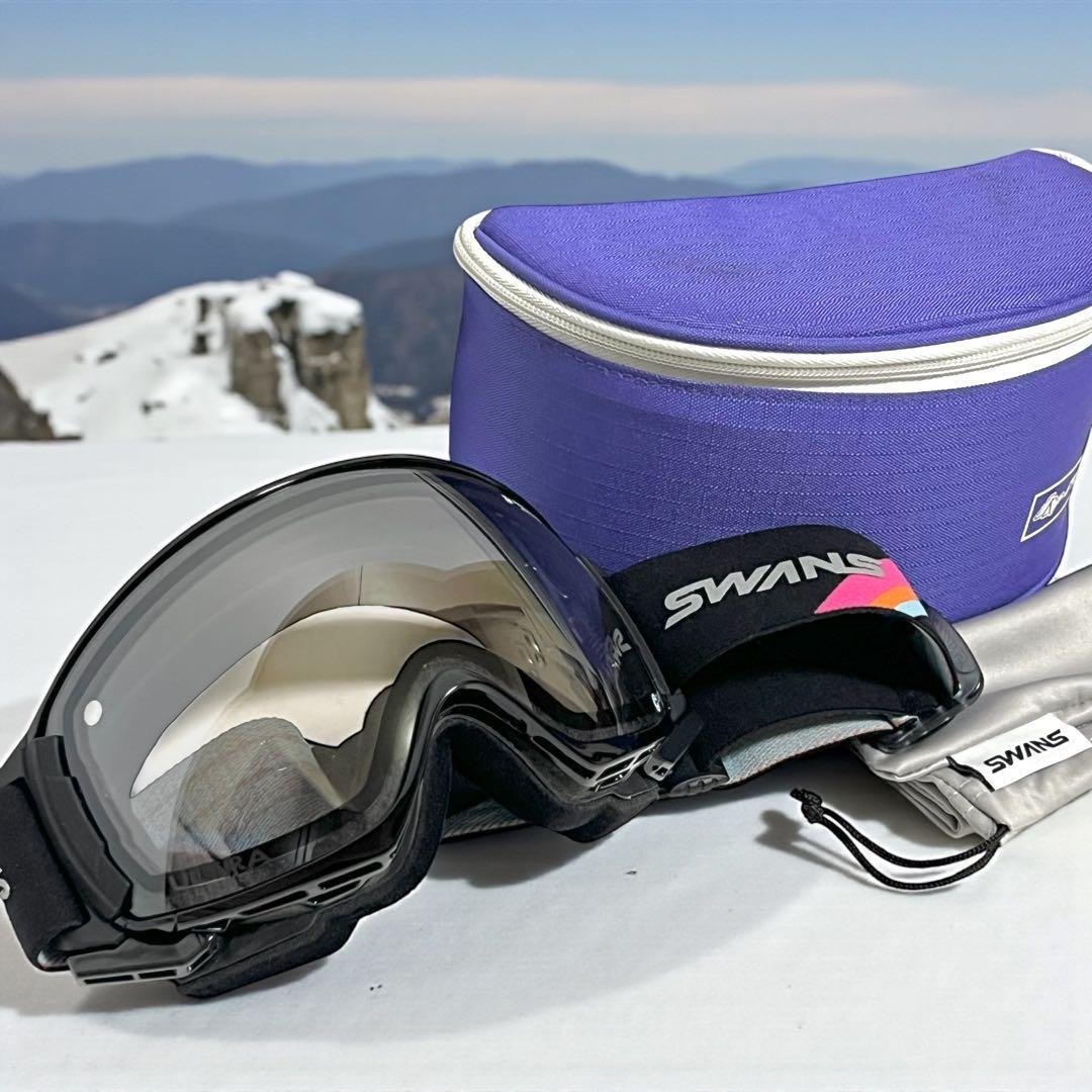 【美品】 リッジラインゴーグル ULTRA LENS 数量限定品 SWANS SWANS（スワンズ） スキーゴーグル ゴーグル スキー メンズ レディース